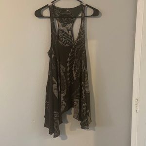 All saints size 4 100% silk top